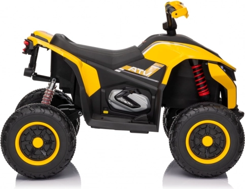 Gelbes Quad Fast Wheel