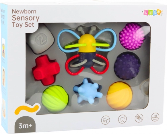 Set aus weichen sensorischen Bällen Lernhafter Schmetterling 8 Stück