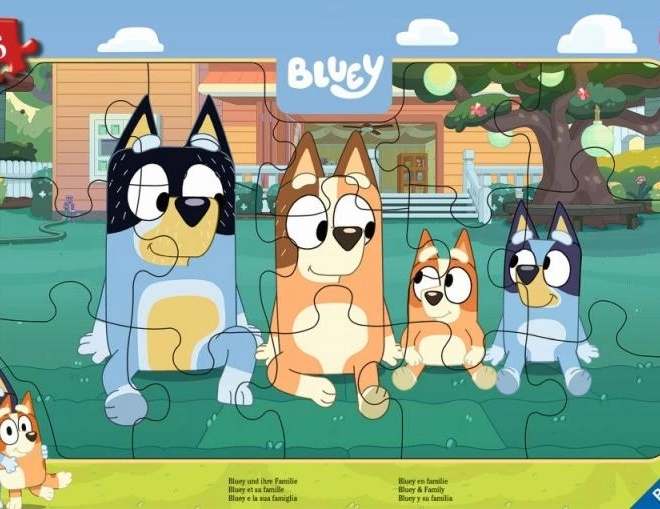 Puzzle Bluey 15 Teile