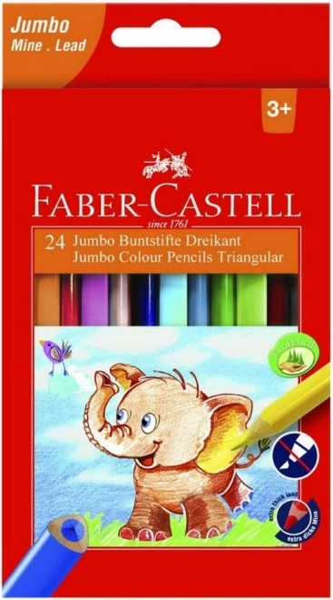 Faber-Castell Extra Jumbo Buntstifte Set 12 Stk