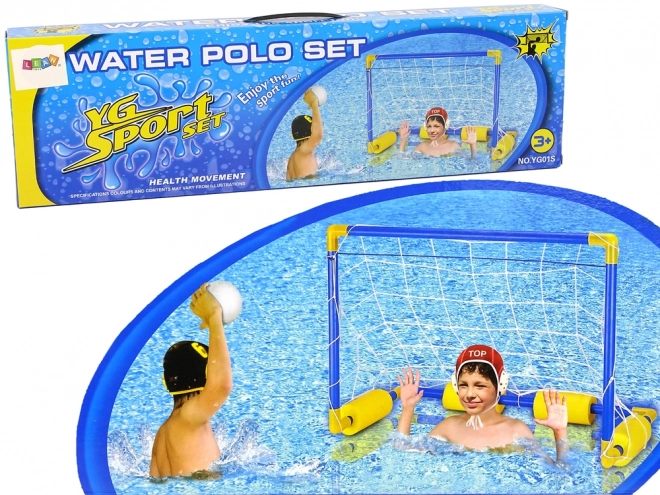 Wasser-Spielset mit Tor und Ball