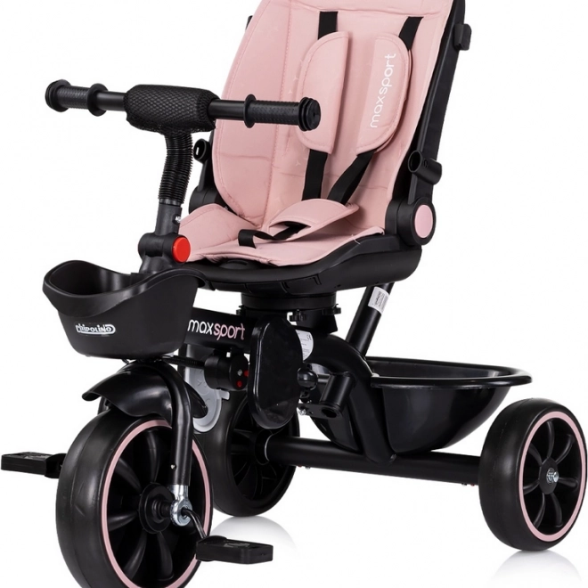 Chipolino Dreirad mit Verdeck Max Sport 2v1 rosa