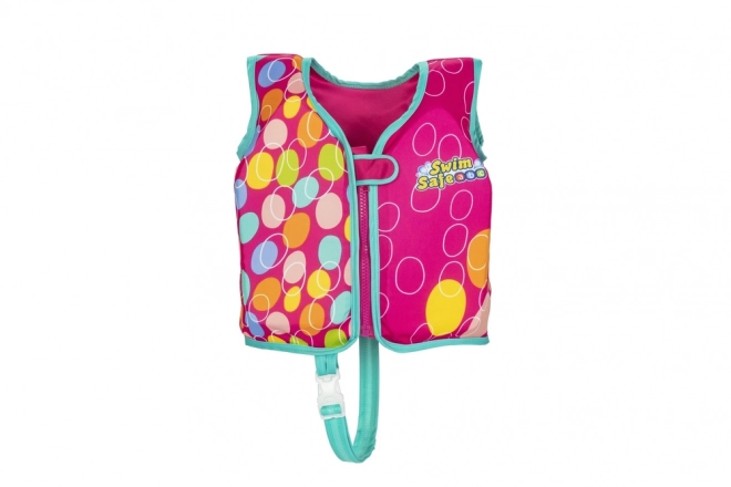 Rosa Kinder-Schwimmweste 56 cm Swim Safe