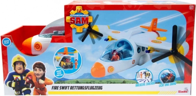 Rettungsflugzeug 42 cm von Feuerwehrmann Sam