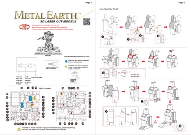 Metal Earth 3D-Puzzle Transformers Soundwave