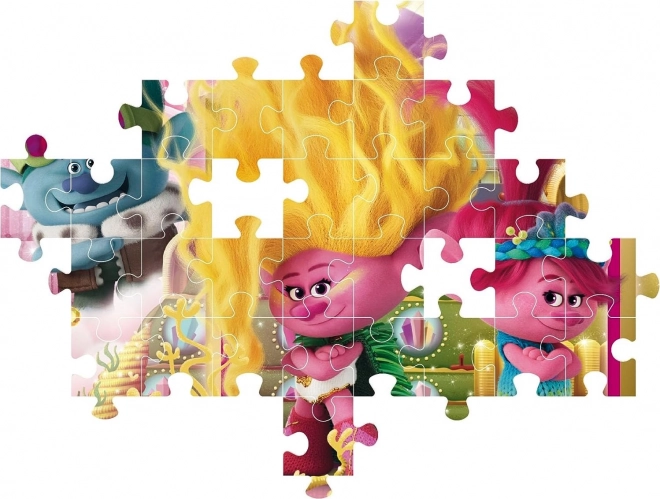 Clementoni Puzzle Trolle 3, 104 Teile