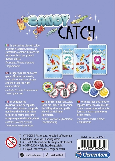 Candy Catch Kartenspiel - Süßigkeitenjagd