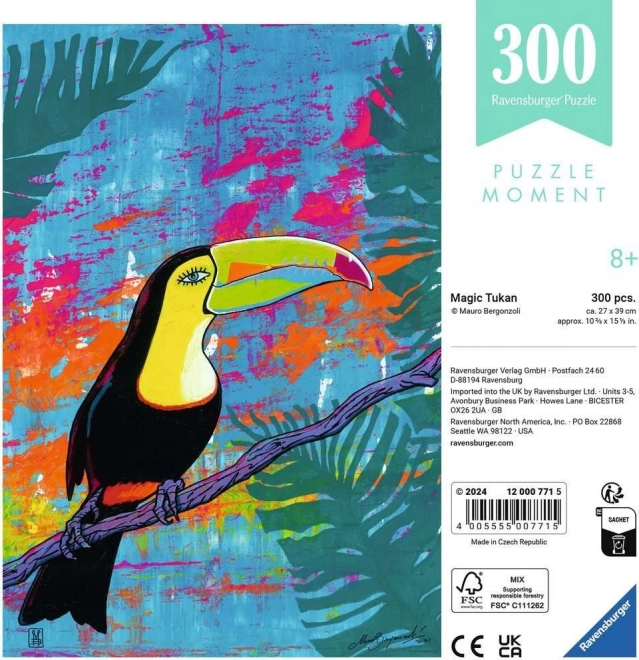 Puzzle Magischer Tukan 300 Teile