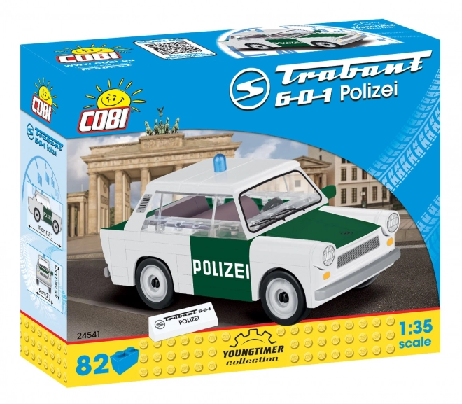 Trabant 601 Polizei Bausatz im Maßstab 1:35