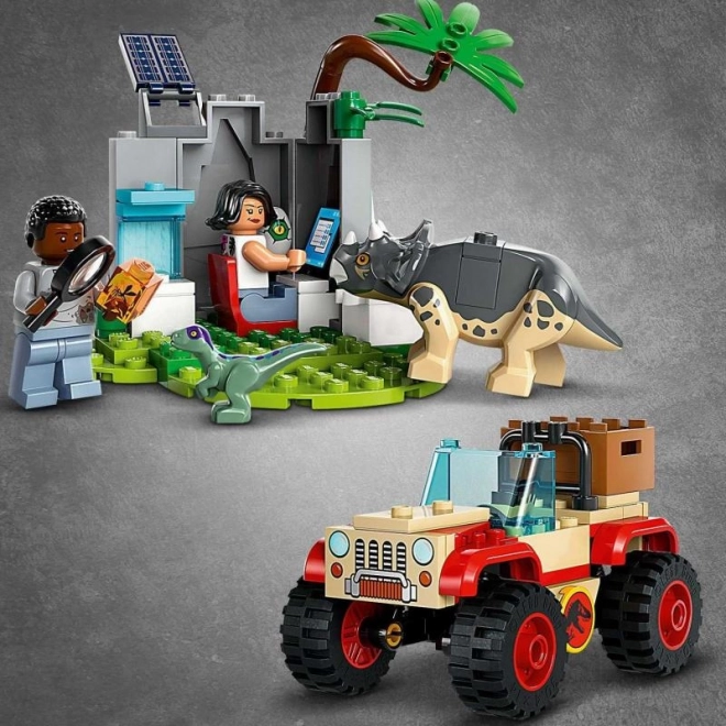 Lego Jurassic World Rettungszentrum für kleine Dinosaurier