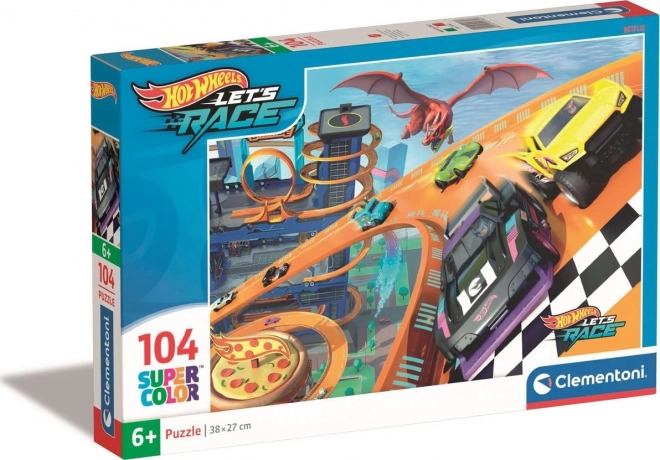 Puzzle Hot Wheels 104 Teile