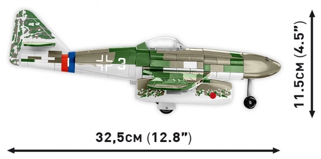 Historisches Flugzeugmodell Messerschmitt Me262