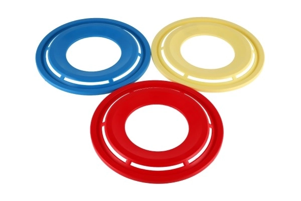 Fliegende Scheibe Ring Plastik ø 28 cm 12m+