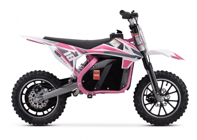 Kinder Elektro-Motocross Trail King Pink