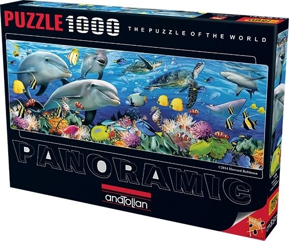 Panoramapuzzle Unterwasserwelt 1000 Teile