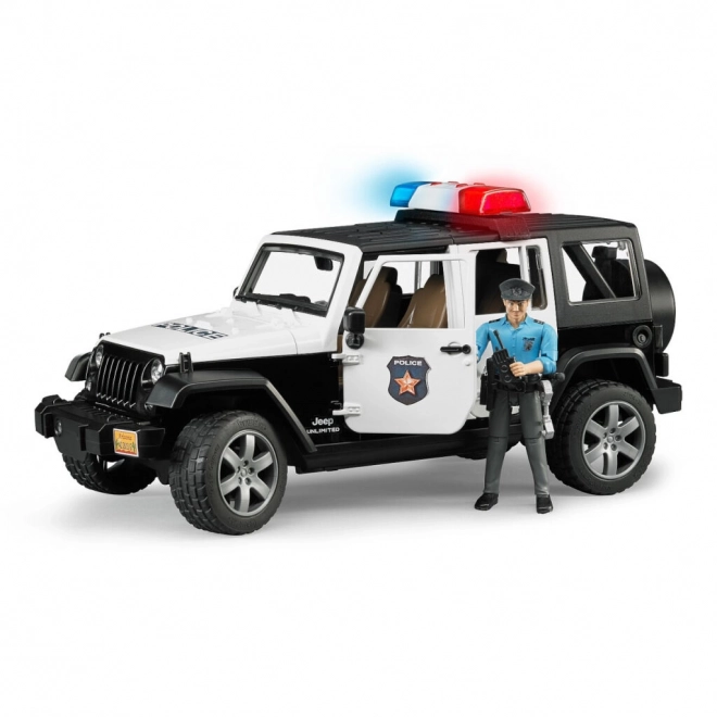 Jeep Wrangler Rubicon Polizei mit Figur