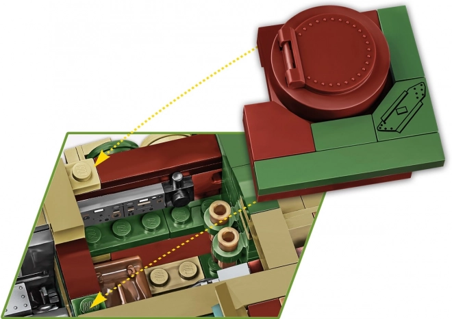 Cobi II. Weltkrieg Sturmgeschütz IV Modell