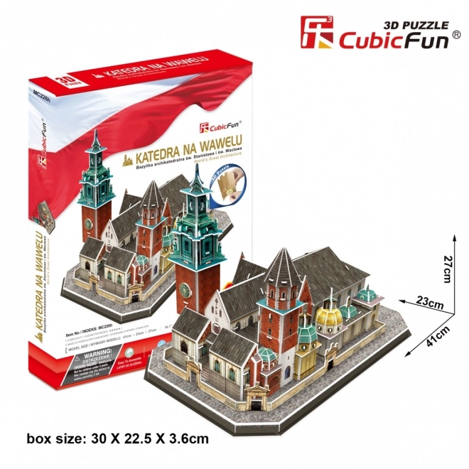 3D Puzzle Wawel Kathedrale