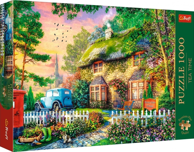 Premium Plus Qualität Puzzle 1000 Teile Stoney Lane Cottage