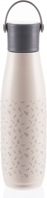 Thermoflasche für Flüssigkeiten mit Halter 480 ml, Flowers