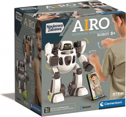Robot AIRO – interaktives Lern-Bauset mit künstlicher Intelligenz von Clementoni