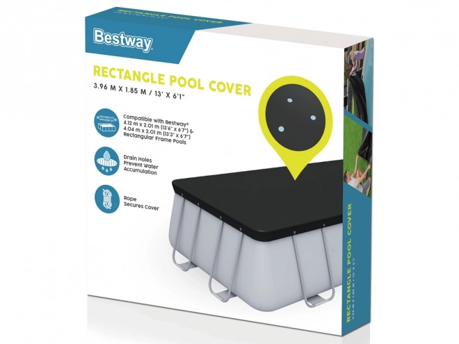 abdeckplane für rechteckige bestway-pools