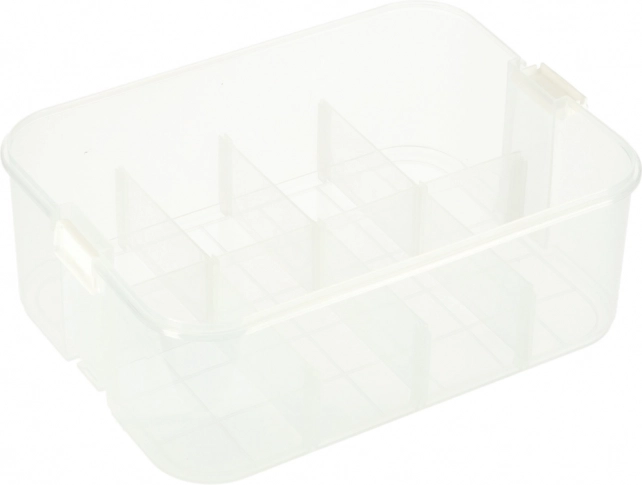 Organizer für Spielzeug und Kleinteile mit Deckel und Fächern