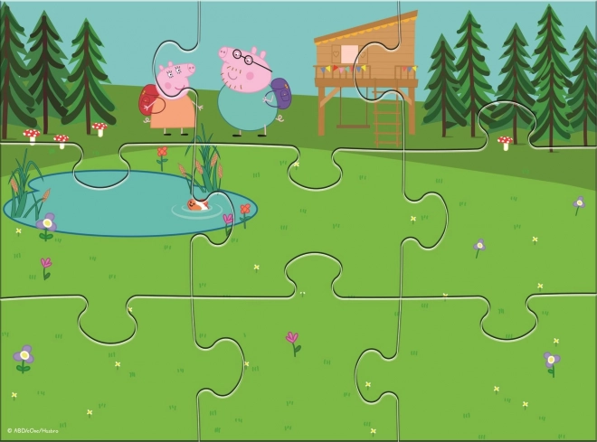 Magnetische Puzzleset Peppa Wutz