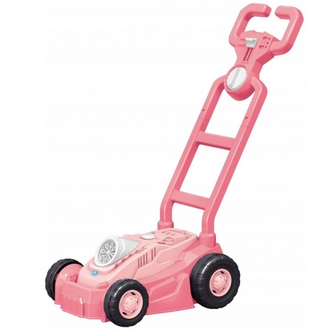 Rosa Seifenblasenspielzeug Rasenmäher