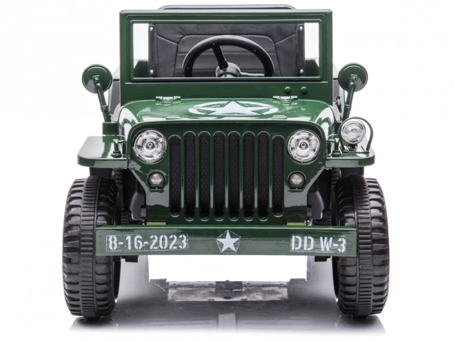 Fernsteuerbares Militärfahrzeug Willys – Beige