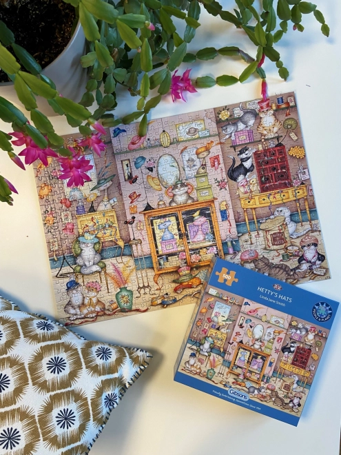 Puzzle Hüte von Hetty 500 Teile
