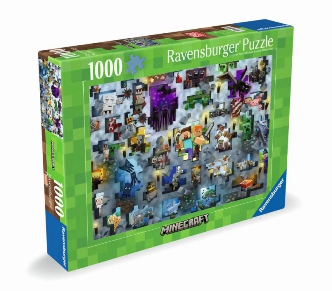 Herausforderndes Puzzle Minecraft 1000 Teile