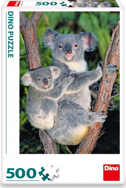 Koalas in der Natur Puzzle 500 Teile