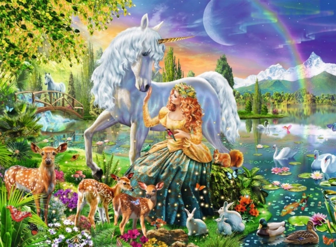 Leuchtendes Puzzle Ravensburger Magische Schönheit XXL 200 Teile