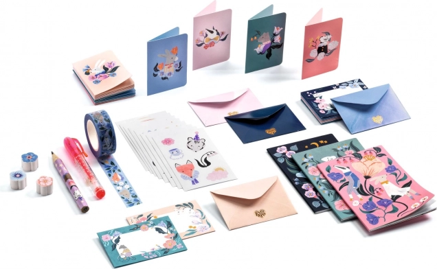Mini-Briefset Cecile von Djeco