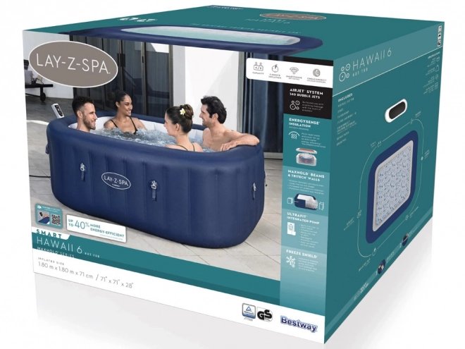 Intelligentes aufblasbares Spa Hawaii Lay-Z-Spa Bestway
