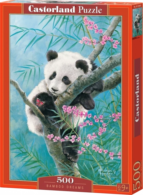 Puzzle 500 Teile Bamboo Dreams Panda