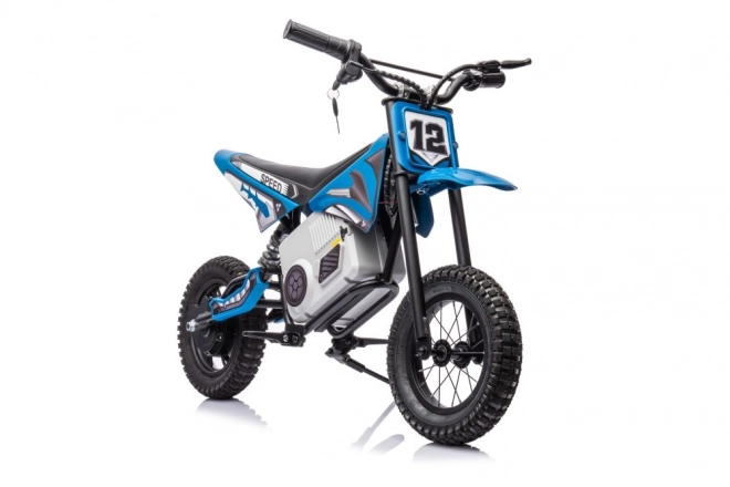 Akku-Motorrad Crossbike Blau 36V