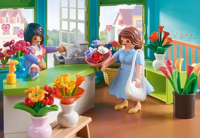 Set mit Figuren Mein Leben Blumenladen