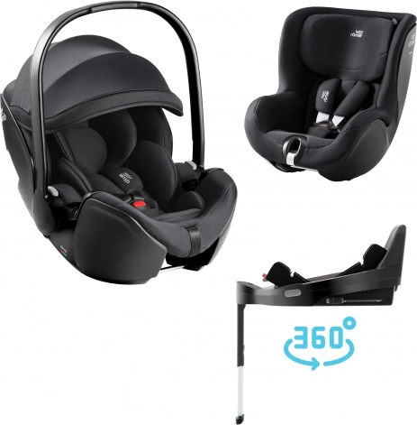 Autositz und Basis Britax Römer Set für Baby und Kleinkind