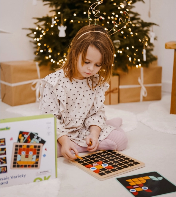 Holz-Mosaik Tooky Toy Montessori