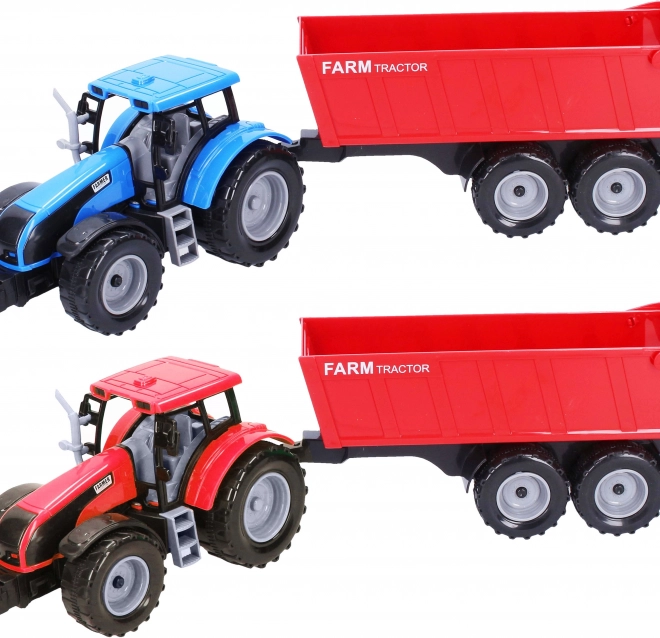 Traktor mit Anhänger Schwungrad 42 cm