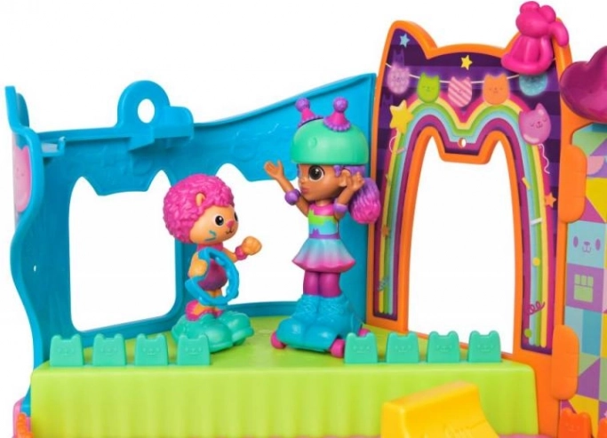 Zwei Figuren mit funktionsfähigen Rollen