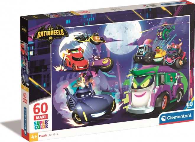 Maxi-Puzzle BATWHEELS mit 60 Teilen