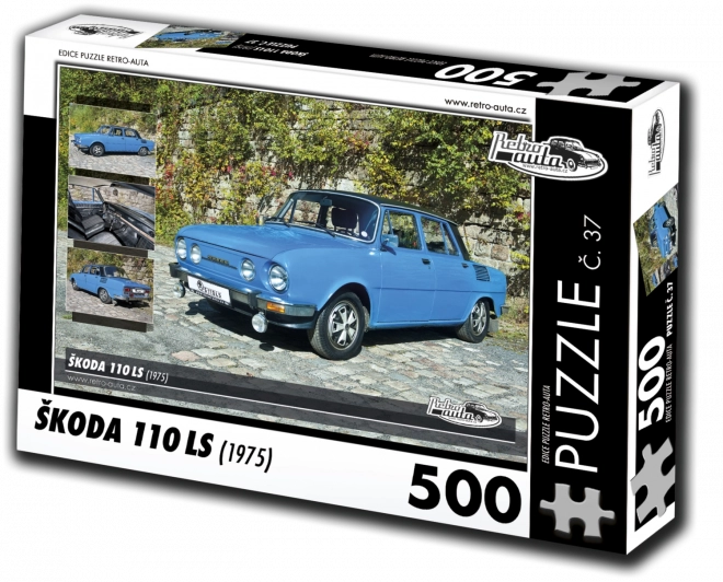 RETRO-AUTA Puzzle Škoda 110 LS 500 Teile