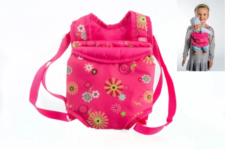 Stoff-Tragetasche für Babys und Puppen 29 × 20 cm