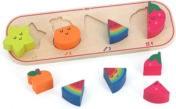 Einlegepuzzle Ich lerne Obst zählen Sarah Betz