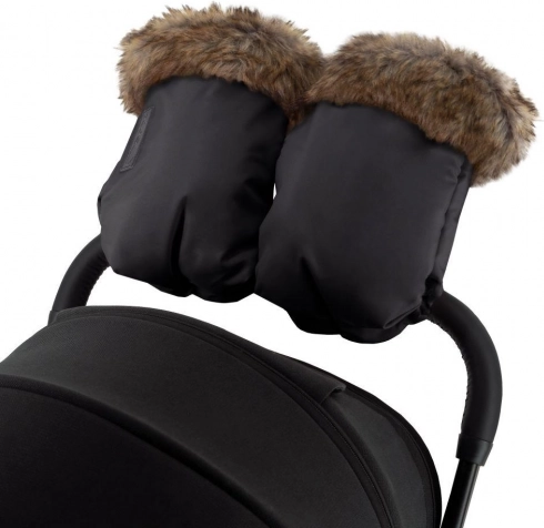 Handschuhe für den Kinderwagen MoMi Sildi schwarz