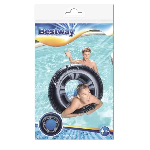 Bestway Aufblasbarer Schwimmring Reifen 91cm