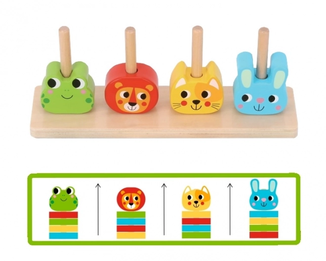 Stapelbare Tierfreunde von 2Kids Toys